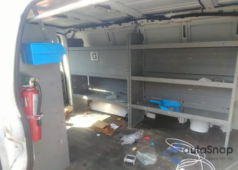 2021 Chevrolet Express Cargo Rwd 2500 Regular Wheelbase Wt z USA, uszkodzony, nr VIN 1GCWGAF7XM1162749